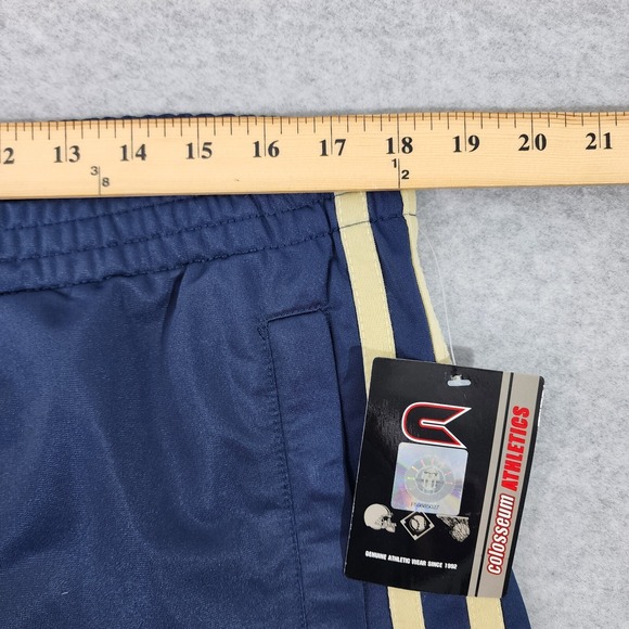 Pittsburgh Pitt Panthers Athletic Pants XL Collesium Blue Ankle Zippers 36x32 - Picture 7 of 16